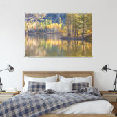 Herbstlandschaft am See Leinwanddruck (Insitu (Schlafzimmer))
