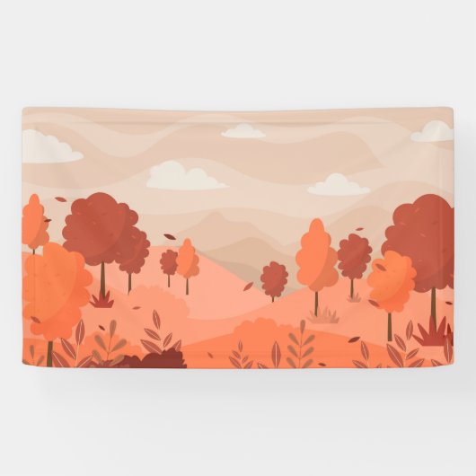 Herbstlandschaft Banner (Horizontal)