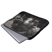 Herbstlandschaft Bute Park Cardiff Laptopschutzhülle (Vorne Knopf)