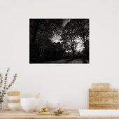 Herbstlandschaft Bute Park Cardiff Poster (Küche)