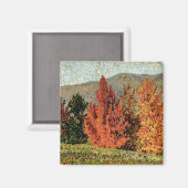 Herbstlandschaft, c.1903 (Öl auf Leinwand) Magnet (Vorderseite/Rückseite)