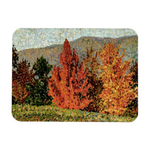 Herbstlandschaft, c.1903 (Öl auf Leinwand) Magnet
