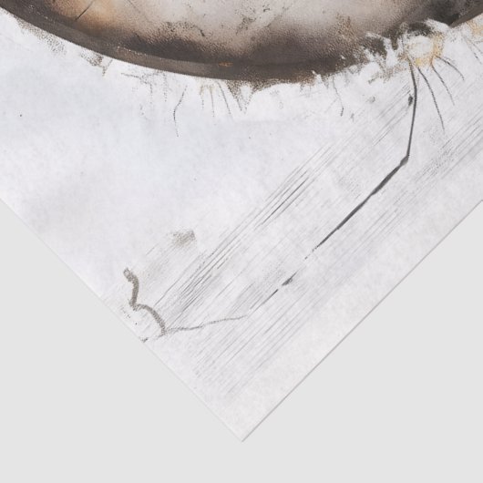 Herbstlandschaft durch Arch-Fenster AM9 Decoupage Seidenpapier (Ausschnitt)