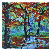 Herbstlandschaft Fotodruck (Vorne)