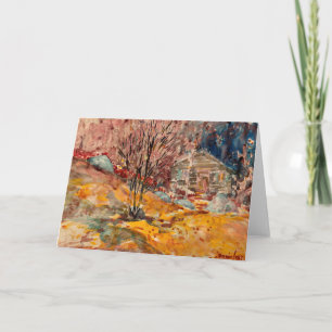 Herbstlandschaft   George Luks Karte