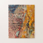 Herbstlandschaft | George Luks Puzzle (Vertikal)