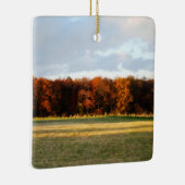 Herbstlandschaft Keramikornament (Rechts)