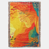 Herbstlandschaft Kunst Decke (Vorderseite Vertikal)