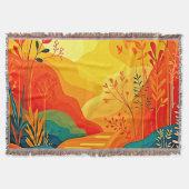 Herbstlandschaft Kunst Decke (Vorderseite)