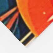 Herbstlandschaft Kunst Fleecedecke (Ecke)