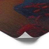 Herbstlandschaft Kunst Poster (Ecke)