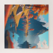 Herbstlandschaft Kunst Puzzle (Horizontal)