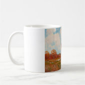 Herbstlandschaft (Landschaft im Herbst) (Rote Bäum Kaffeetasse (Links)