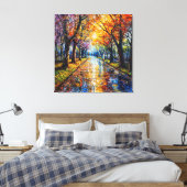 Herbstlandschaft Leinwanddruck (Insitu (Schlafzimmer))