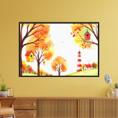 Herbstlandschaft Leinwanddruck (Insitu (Wohnzimmer))