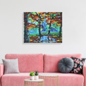 Herbstlandschaft Leinwanddruck (Insitu (Wohnzimmer))