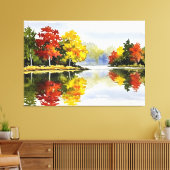 Herbstlandschaft Leinwanddruck (Insitu (Wohnzimmer))