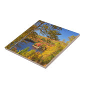 Herbstlandschaft, Maine Fliese (Seite)