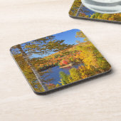 Herbstlandschaft, Maine Untersetzer (Linke Seite)