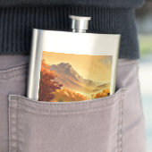 Herbstlandschaft Malerei-68754 Flachmann (Beispiel)