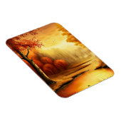 Herbstlandschaft Malerei-87546 Magnet (Rechte Seite)