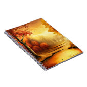 Herbstlandschaft Malerei-87546 Notizblock (Rechte Seite)