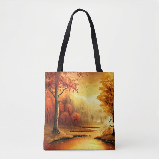 Herbstlandschaft Malerei-87546 Tasche (Vorderseite)