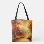 Herbstlandschaft Malerei-87546 Tasche (Rückseite)