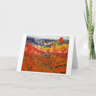 Herbstlandschaft Maurice de Vlaminck Karte