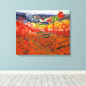 Herbstlandschaft | Maurice de Vlaminck | Leinwanddruck (Insitu (Holzboden))