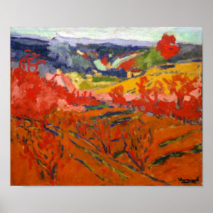 Herbstlandschaft   Maurice de Vlaminck   Poster