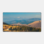 Herbstlandschaft mit Berg Triglav Schreibtischunterlage (Vorderseite)