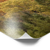 Herbstlandschaft mit Kirche, Vermont, USA Fotodruck (Ecke)