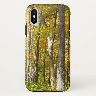 Herbstlandschaft mit Wald aus gelben Blättern Case-Mate iPhone Hülle