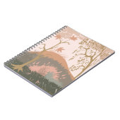 Herbstlandschaft Notizblock (Linke Seite)