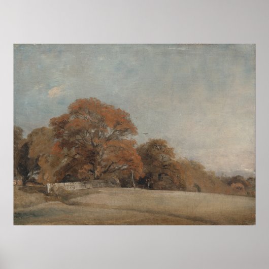 Herbstlandschaft, Ostbergholt - Constable Poster (Vorne)