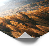 Herbstlandschaft Poster (Ecke)