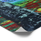 Herbstlandschaft Poster (Ecke)