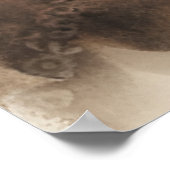 Herbstlandschaft Poster (Ecke)