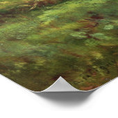 Herbstlandschaft Poster (Ecke)