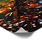 Herbstlandschaft Poster (Ecke)