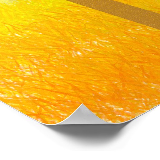 Herbstlandschaft Poster (Ecke)