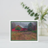 Herbstlandschaft Postkarte (Stehend Vorderseite)