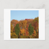 Herbstlandschaft Postkarte (Vorderseite)