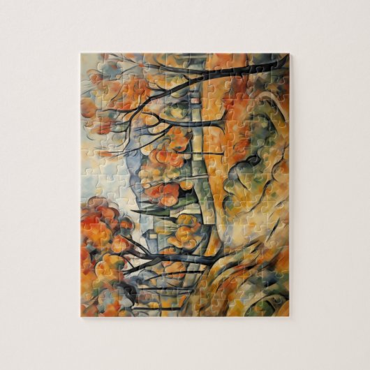 Herbstlandschaft Puzzle (Vertikal)