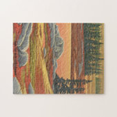 Herbstlandschaft Puzzle Personalisierte Eisbären (Horizontal)