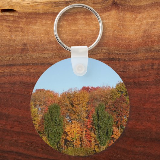 Herbstlandschaft Schlüsselanhänger (Vorderseite)