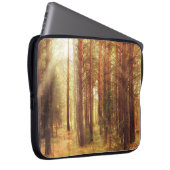 Herbstlandschaft, Sonnenstrahlen in den Vororten Laptopschutzhülle (Vorne Rechts)