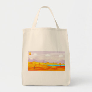 Herbstlandschaft Tragetasche