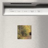 Herbstlandschaft, Vermont, USA 4 Magnet (In Situ (Geschirrspüler))